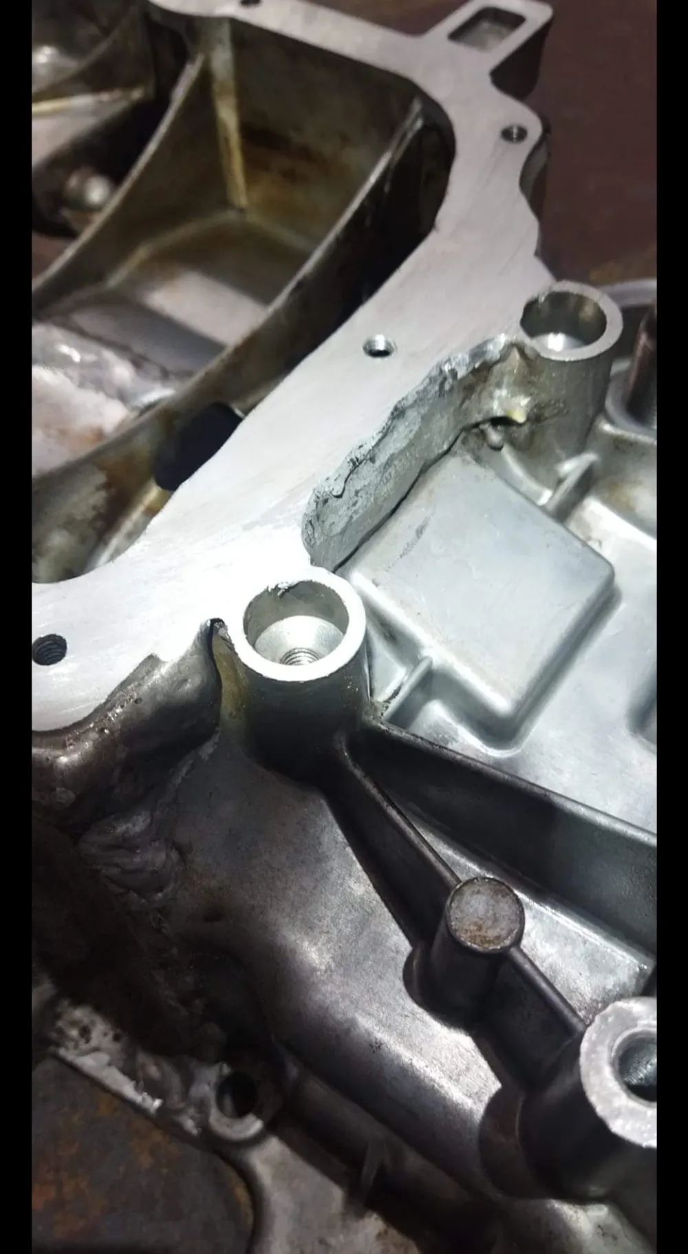 Soldadura TIG en aluminio, trabajo de Metalock Uruguay