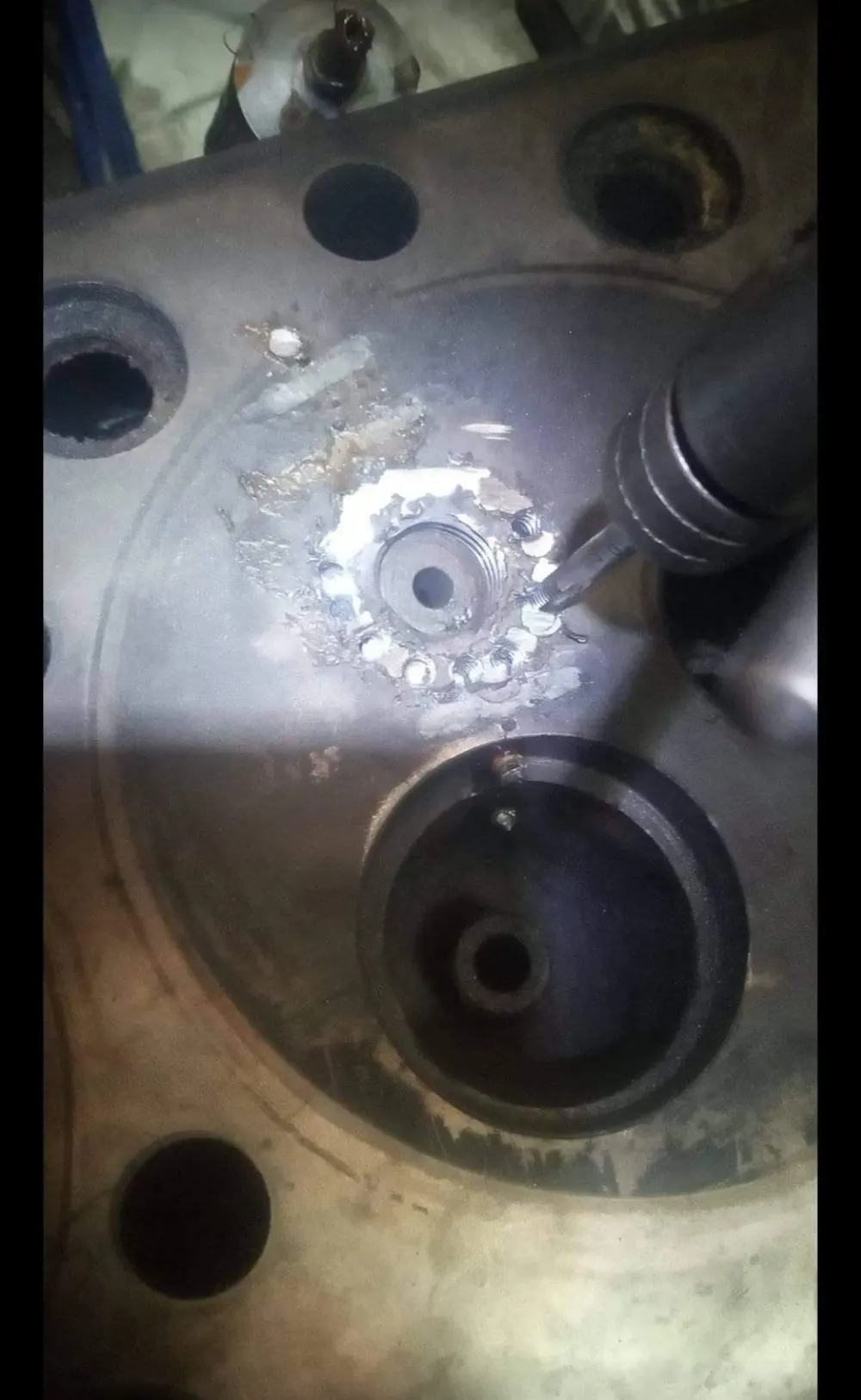 Soldadura TIG en aluminio, trabajo de Metalock Uruguay