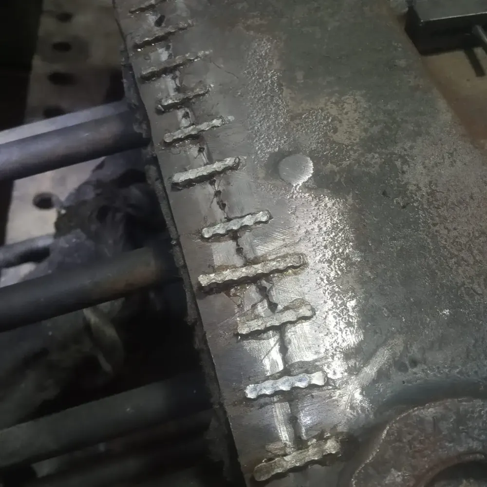 Reparación en frío, trabajo de Metalock Uruguay