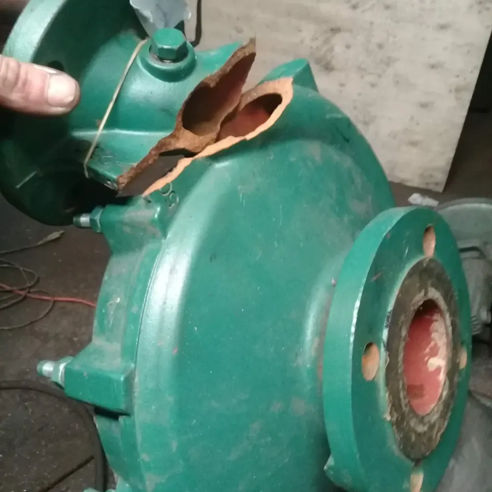 Reparación en frío, trabajo de Metalock Uruguay