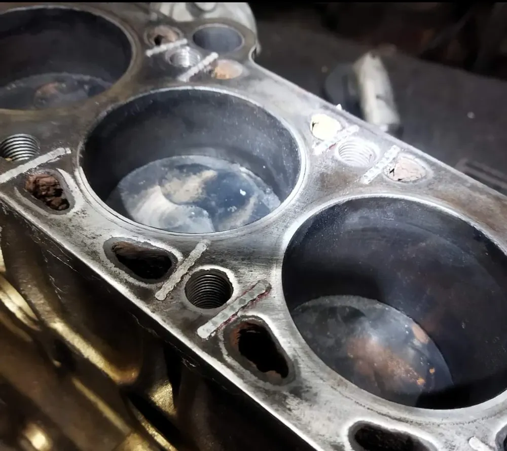 Rectificado de motores, trabajo de Metalock Uruguay